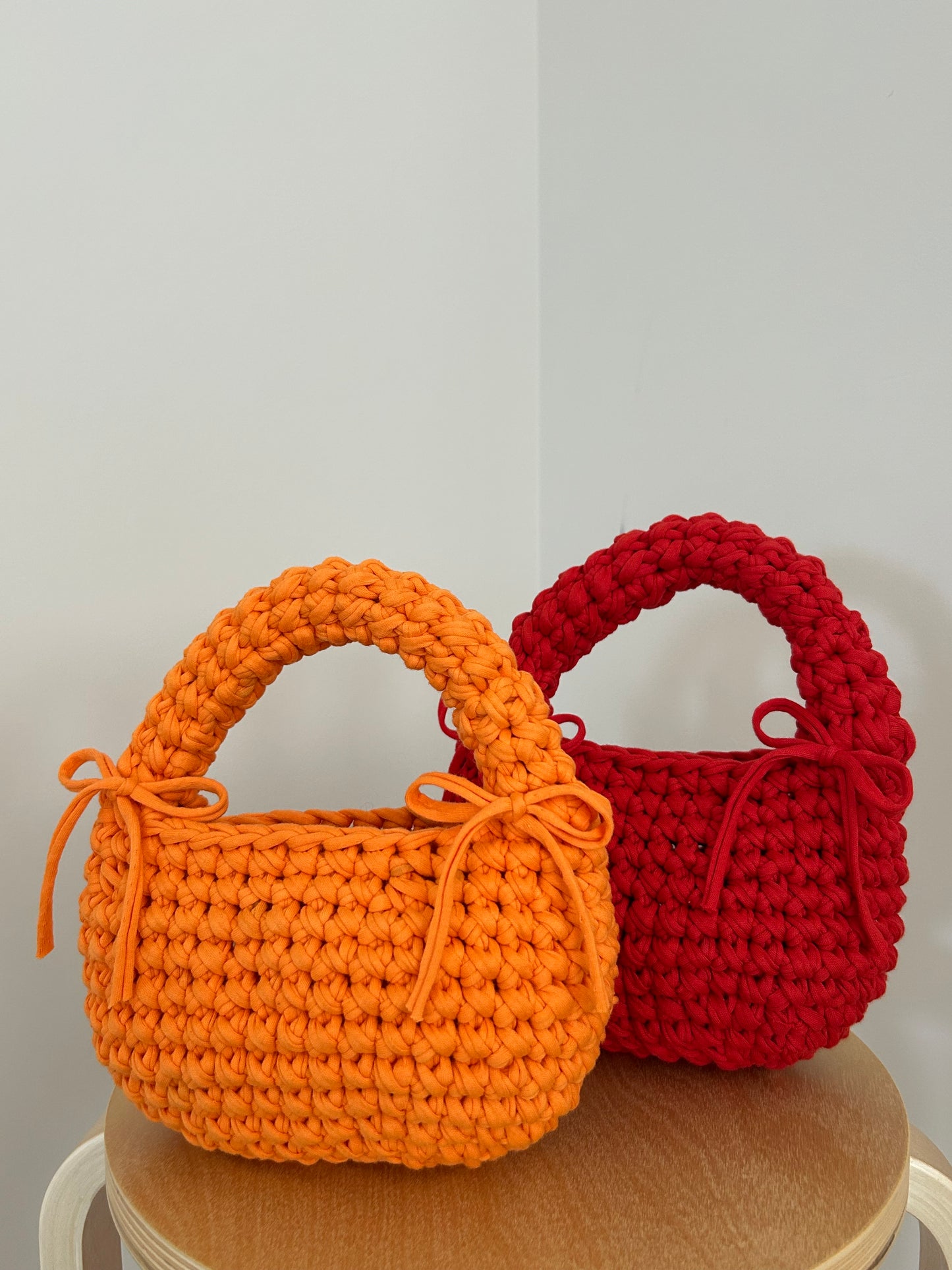 Mini Bobbi Handbag In Poppy