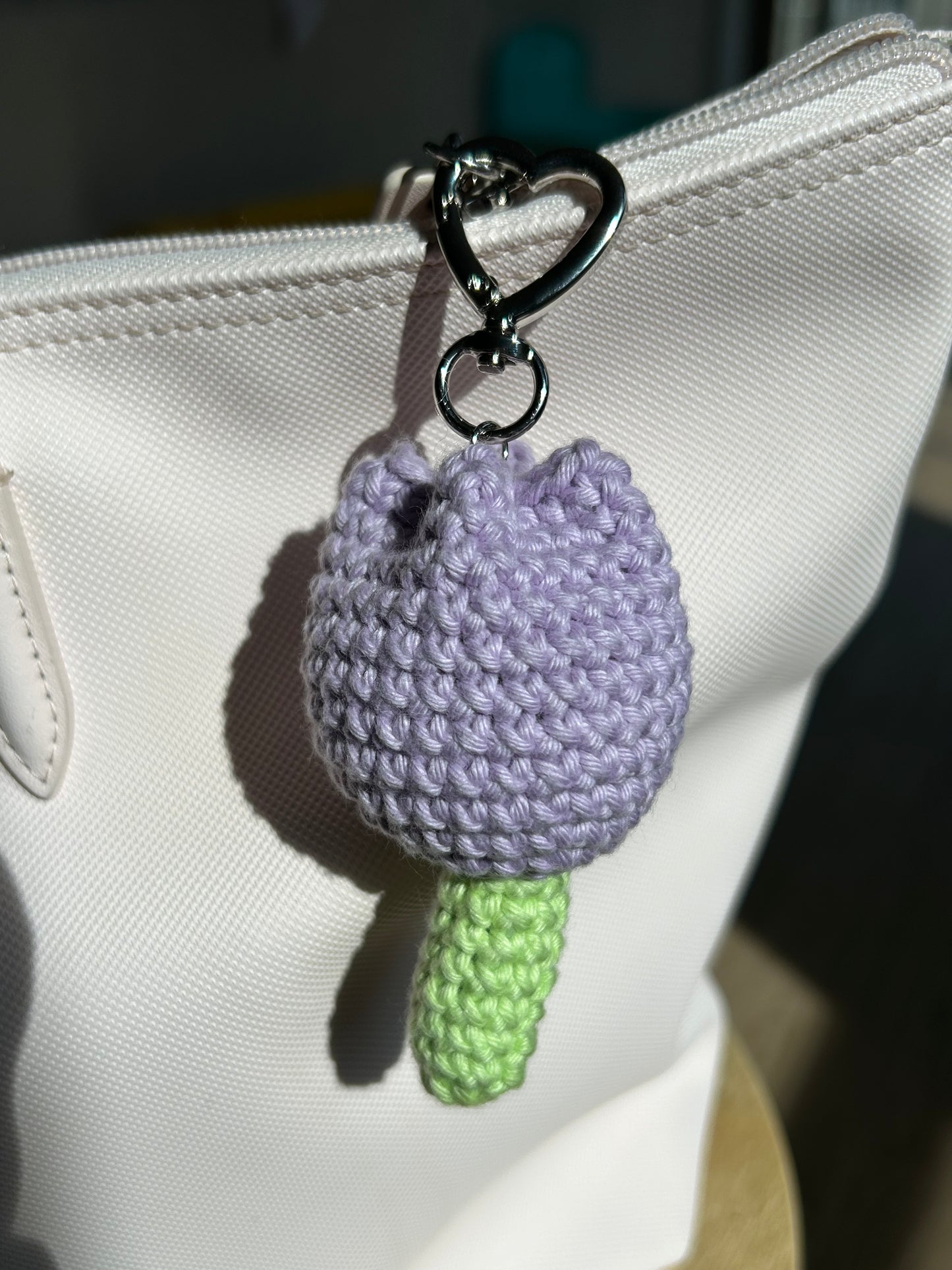 Tulip Plushie Keychain (Pastel)