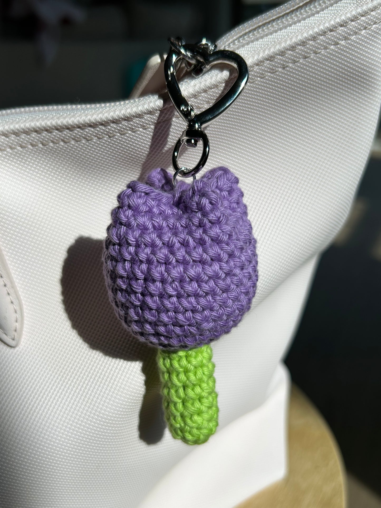 Tulip Plushie Keychain (Vibrant)