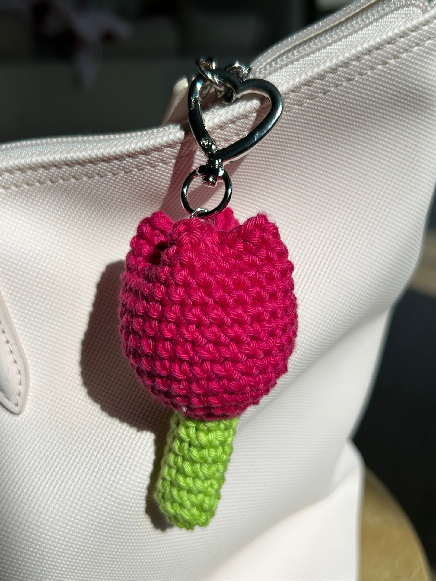Tulip Plushie Keychain (Vibrant)